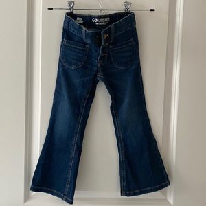 Flared leg kids jeans